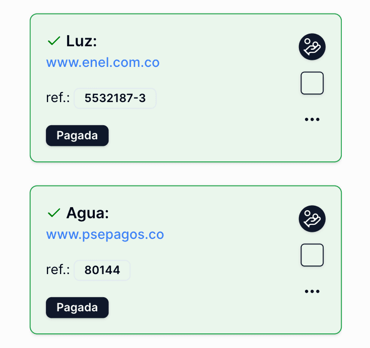 Bill-Manager dashboard